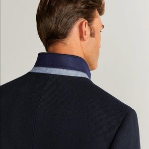 Mango Man — Structured wool Tailored coat